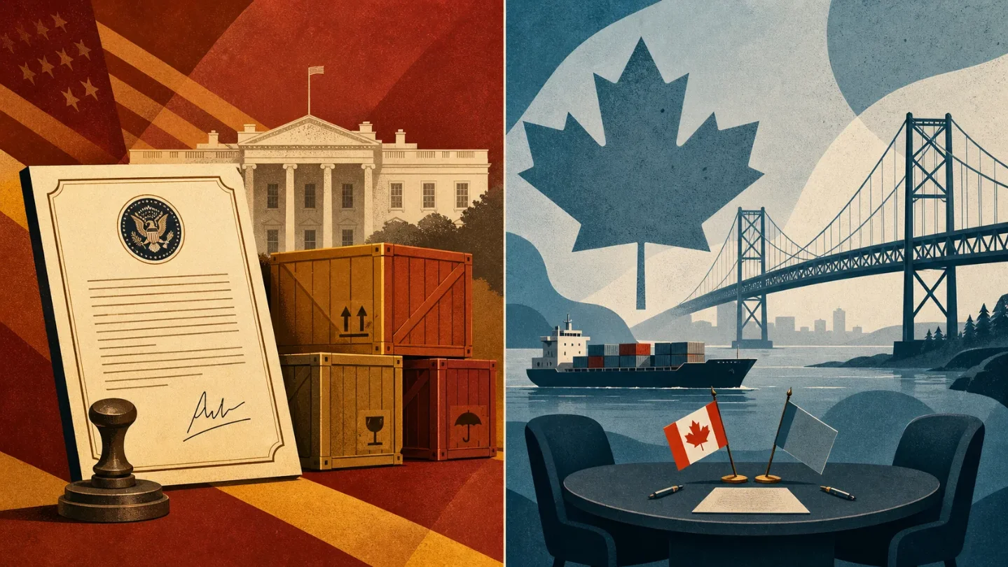 One tariff, two frames: Fox and The Guardian on Trump's 50% Canada levy