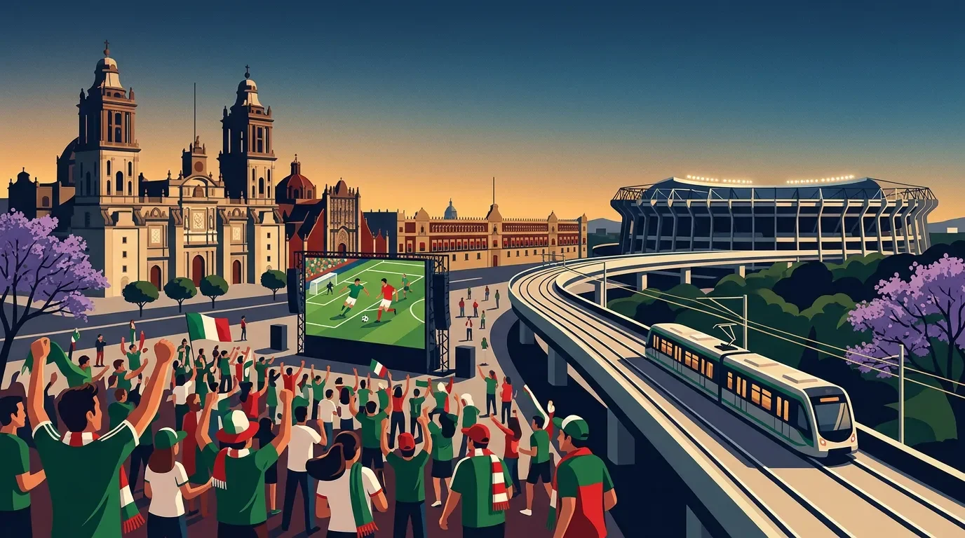Mexico City World Cup Matchday Guide: Stadium, Transit, Fan Festival