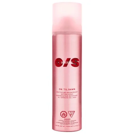 ONE/SIZE On 'Til Dawn Waterproof Setting Spray — pink aerosol can with ONE/SIZE branding