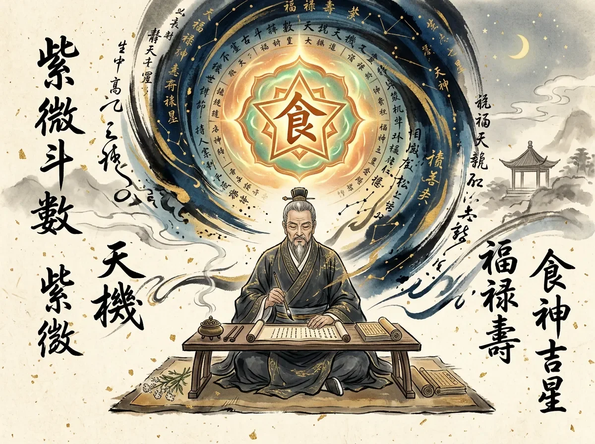 「食神」:命理十神里最舒服的一颗星,但用坏了也是麻烦