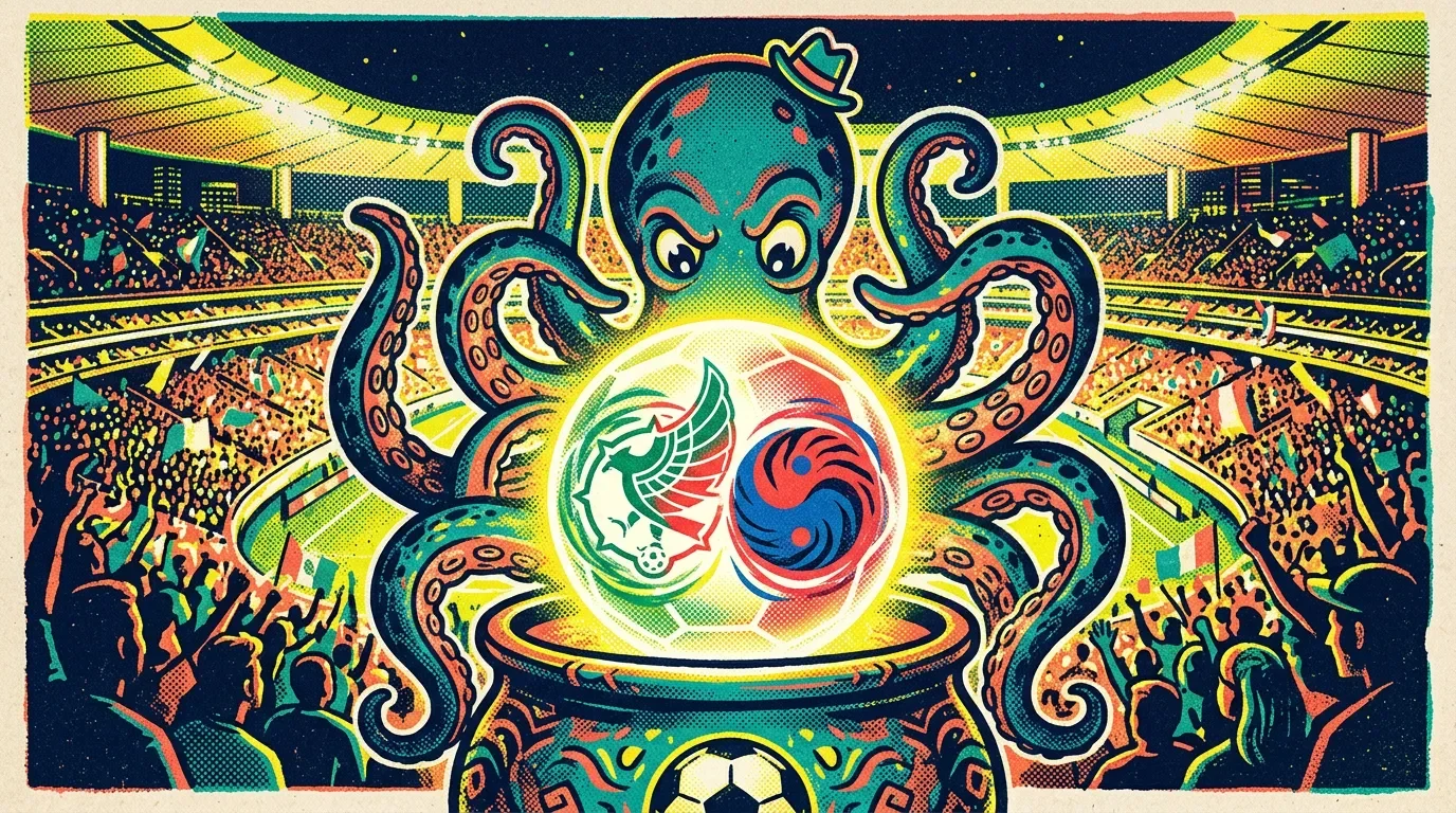 🐙 AI Paul Predicts: Mexico vs South Korea — World Cup 2026 Oracle Brief #25
