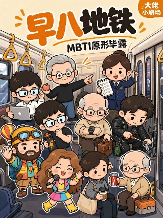 早八地铁，MBTI原形毕露