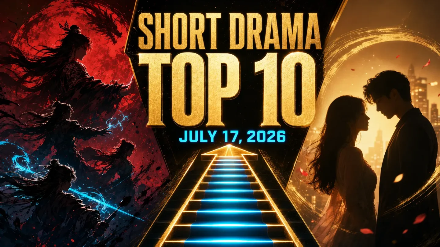 July 17 Short Drama Top 10: Jianzong S2 Tops Hongguo as AI Claims Seven Slots