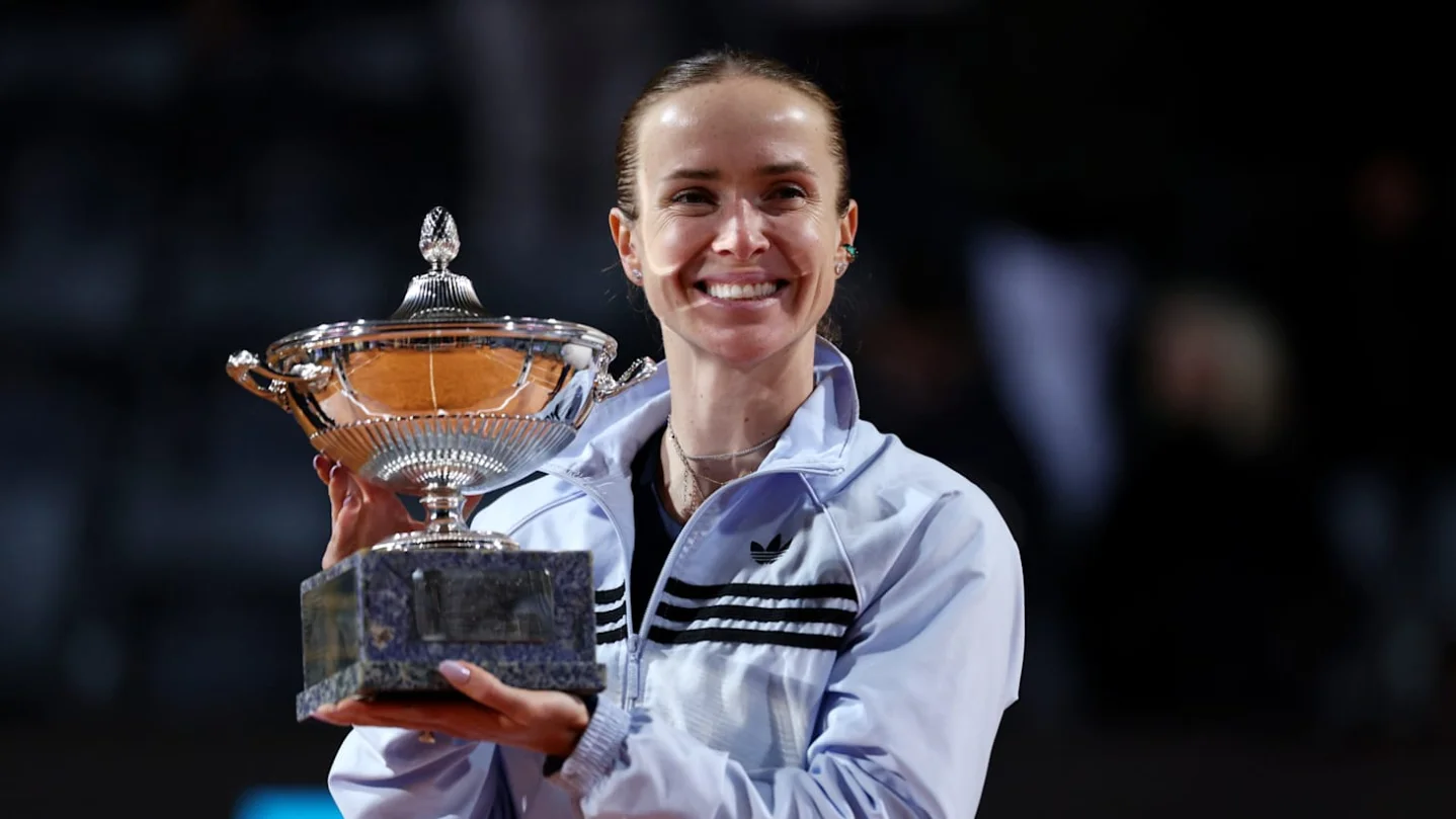 Svitolina wins Rome; Sinner eyes history in Sunday's final