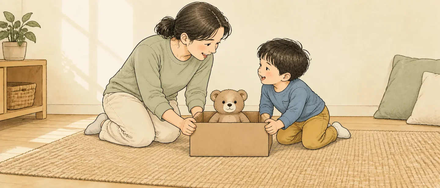 一起推,一起停:3-4岁看人、等信号的双人合作游戏