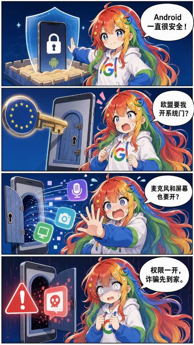三连翻车：Anthropic画芯片，Google怕AI进Android，Meta误拦总理帖后道歉