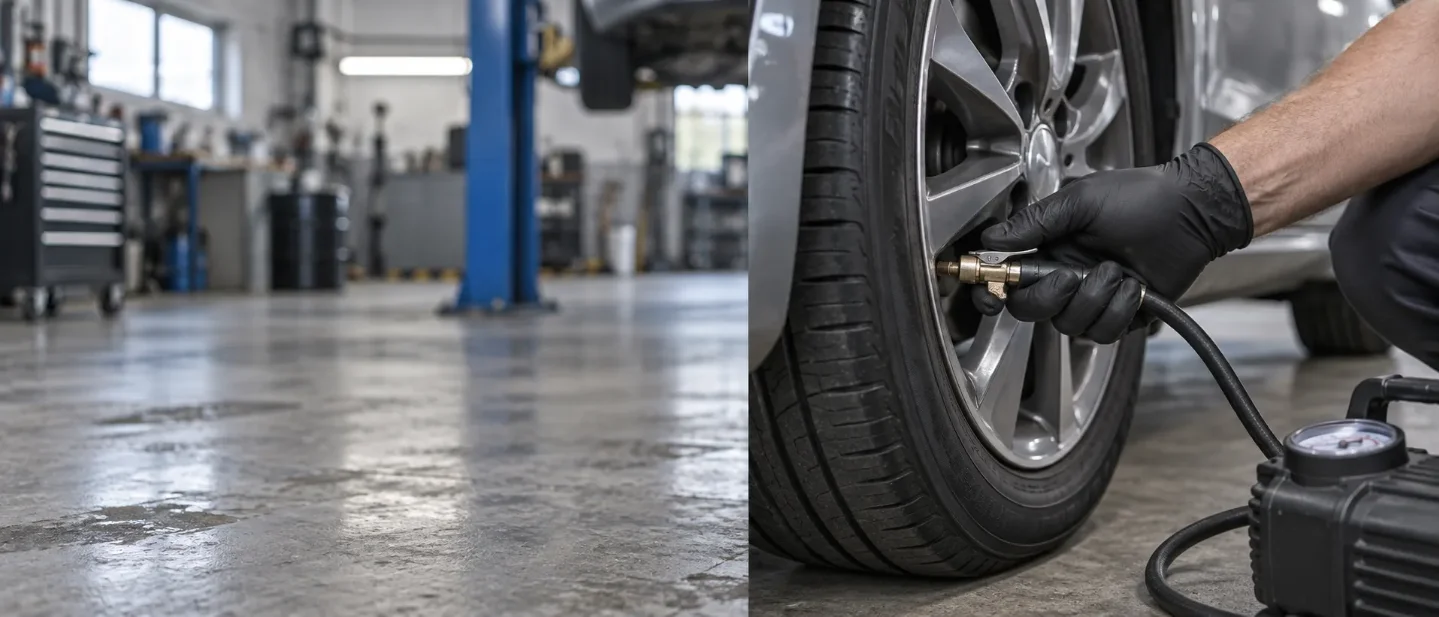 How to check and set your car's tire pressure — and calculate the real DIY savings