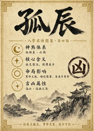 孤独系三煞｜孤辰 · 寡宿 · 华盖