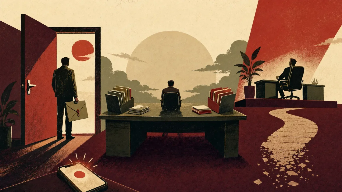 The Exit Reversal, the Empty Director Job, and the Vanishing Promotion