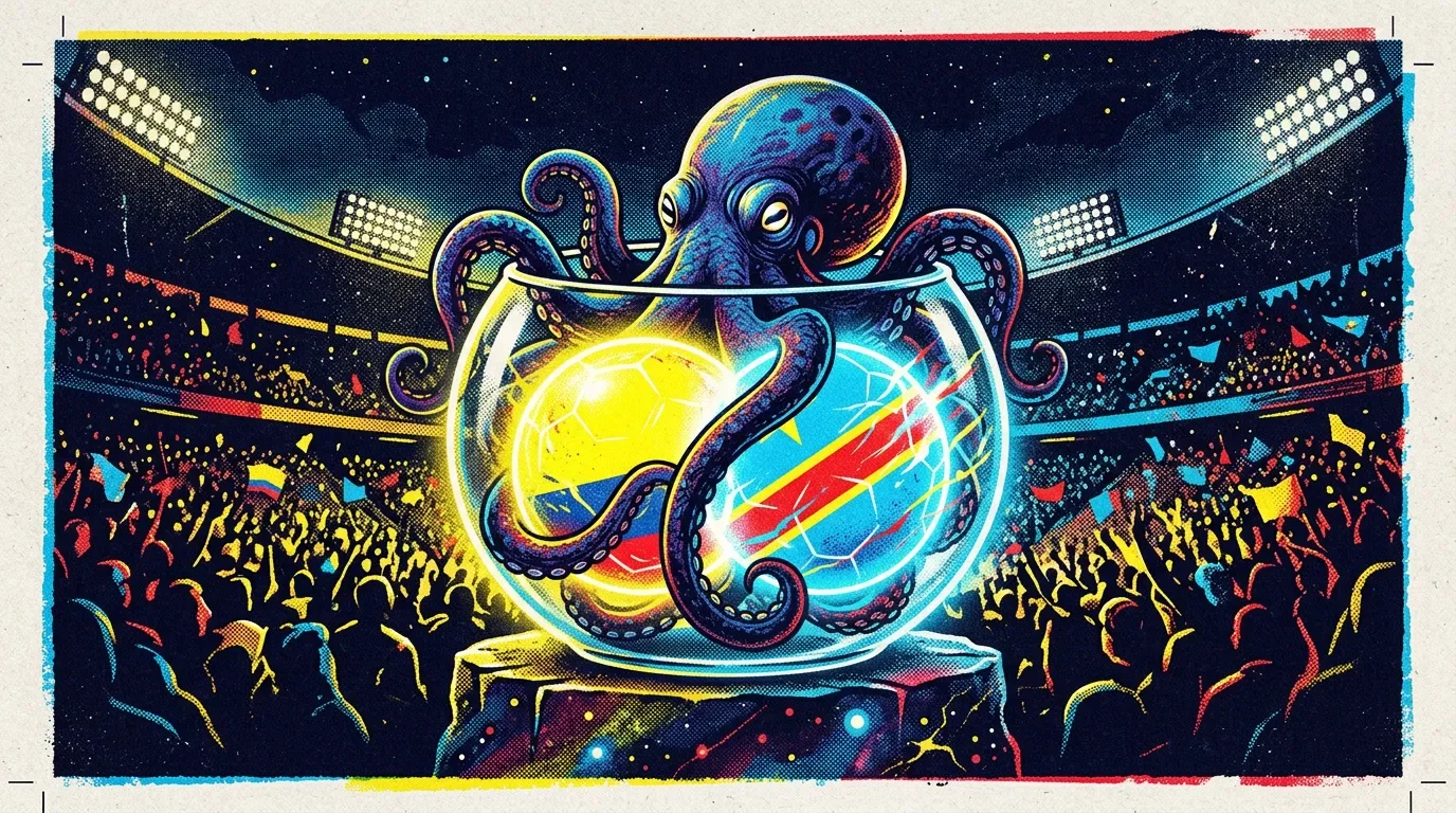 🐙 AI Paul Predicts: Colombia vs DR Congo — World Cup 2026 Oracle Brief #37