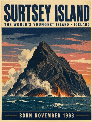 Surtsey Island — The World's Youngest Island