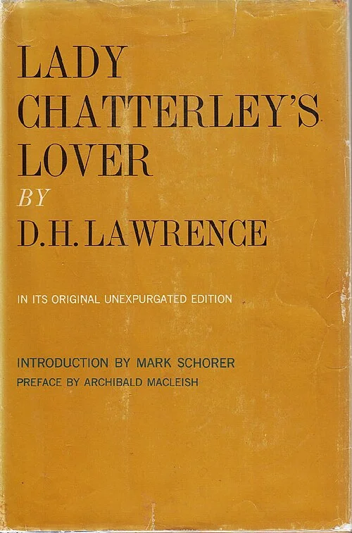 Grove Press 1959 first unexpurgated US edition of Lady Chatterley's Lover