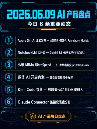 AI 产品每日盘点｜2026.06.09