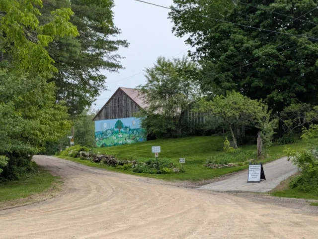 Farm entrance at Live and Let Live Farm