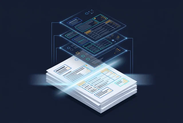 Document AI extraction illustration