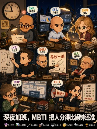 深夜加班，MBTI 才是真正的分界线