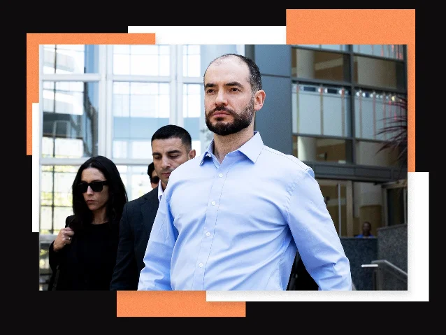 Ilya Sutskever outside Oakland federal court during the Musk v. OpenAI trial, May 11, 2026