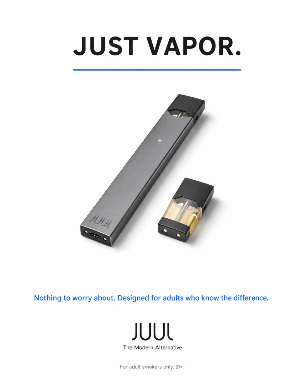 💨 Juul told you it was just vapor. Nothing to worry about.