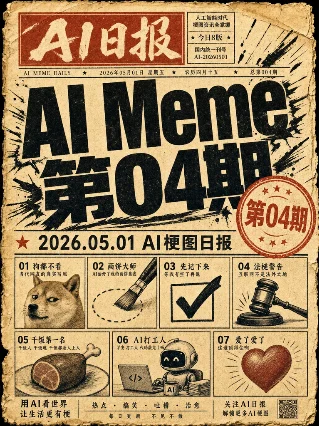 🗞️ AI Meme 精选 第04期 · 5月梗报来了