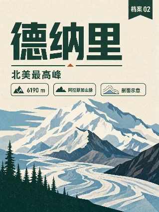 德纳里｜北美山峰图文档案 02