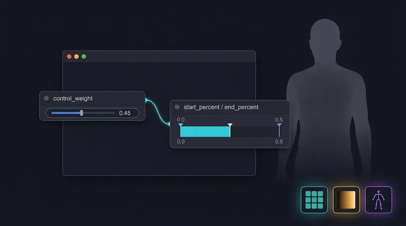 SDXL ControlNet: strength + guidance timing