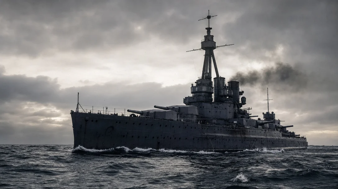 The dreadnought that stumbled into the lead