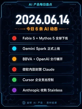AI 产品每日盘点｜2026.06.14