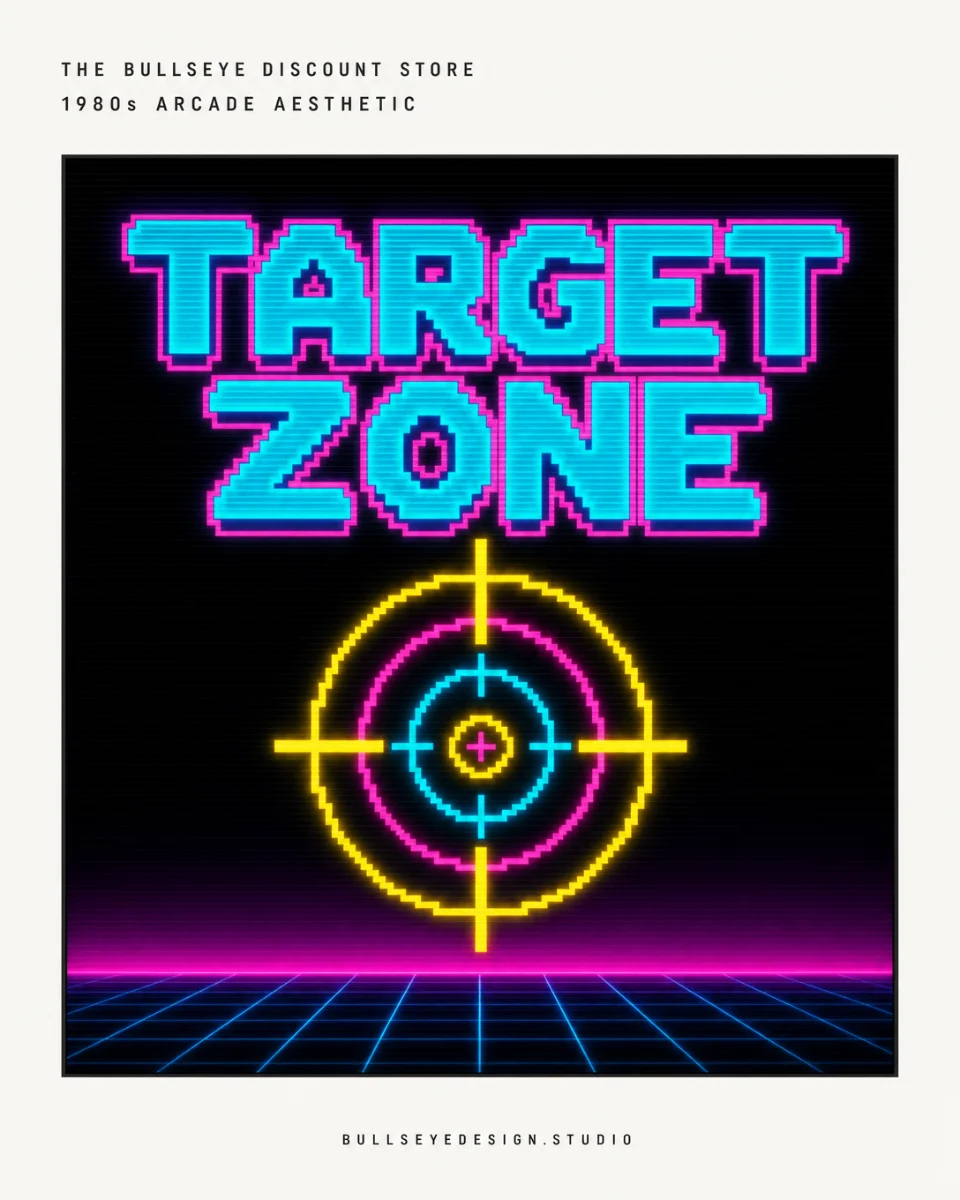 🕹️ The Discount Store That Never Was — 1980s Arcade Edition