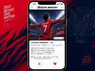 TAEGEUK WARRIORS, 33 — A 2026 World Cup Dating Profile