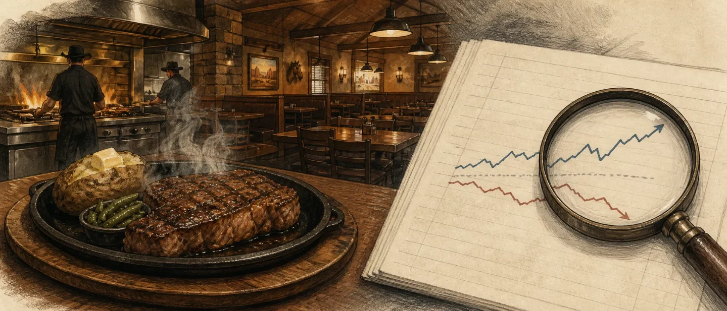 Texas Roadhouse:三年 ROE 28.71%—35.11%,3.42 亿美元自由现金流能否抵住成本压力