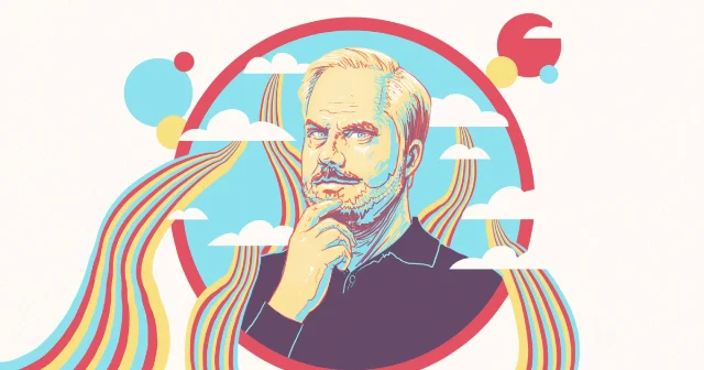 Jim Gaffigan "Everything is Wonderful!" tour promotional image