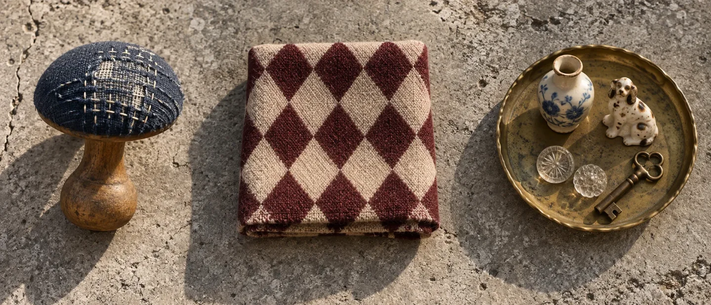 Visible Mending, Harlequin Wallpaper, Trinket Shelf: Three Thin-Supply POD Arbitrage Picks for September 17, 2026