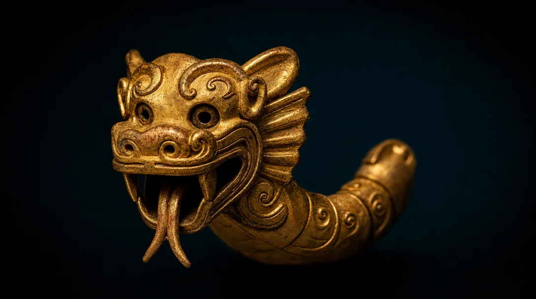 The gold serpent that survived the great melting