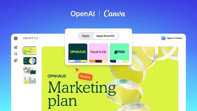 Canva and ChatGPT integration visual