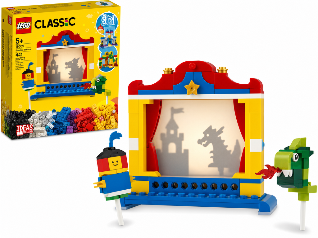 LEGO 11009 Shadow Theatre(AI 示意图)