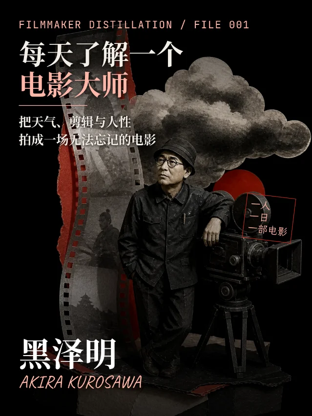每天了解一个电影大师｜黑泽明：把天气、剪辑与人性拍成电影