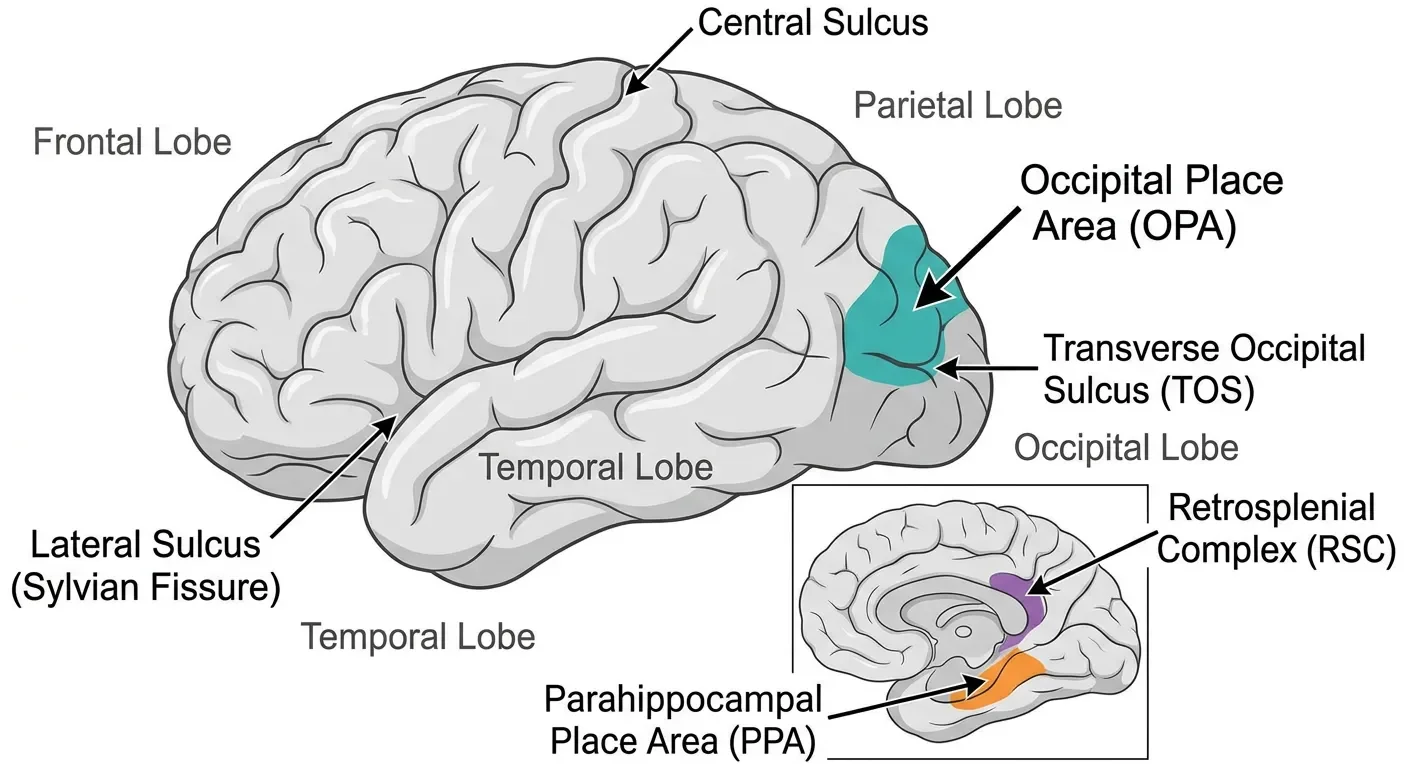 The Occipital Place Area: Your Brain's Guide to Moving Through Space