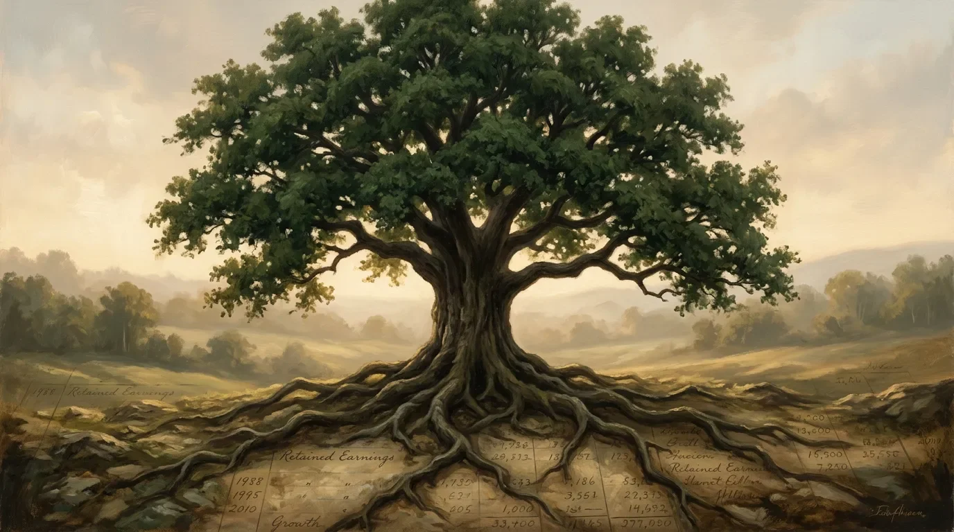 Buffett 2019 — "An element of compound interest operating in favour"