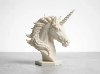 Royal Unicorn Bust — CULTS CU, fantasy collectible, ready to list