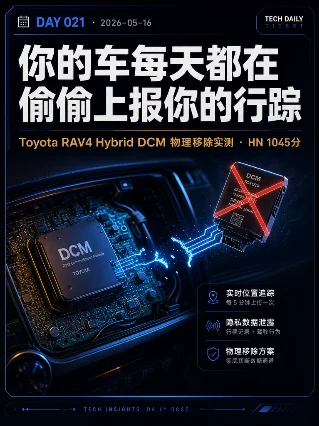 5条科技热门 Day 021 | 汽车偷报位置 · AI精神病 · Pixel零点击
