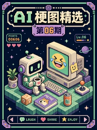 🎮 AI 梗图精选 第06期 · 160IQ 也会被 AI 骗