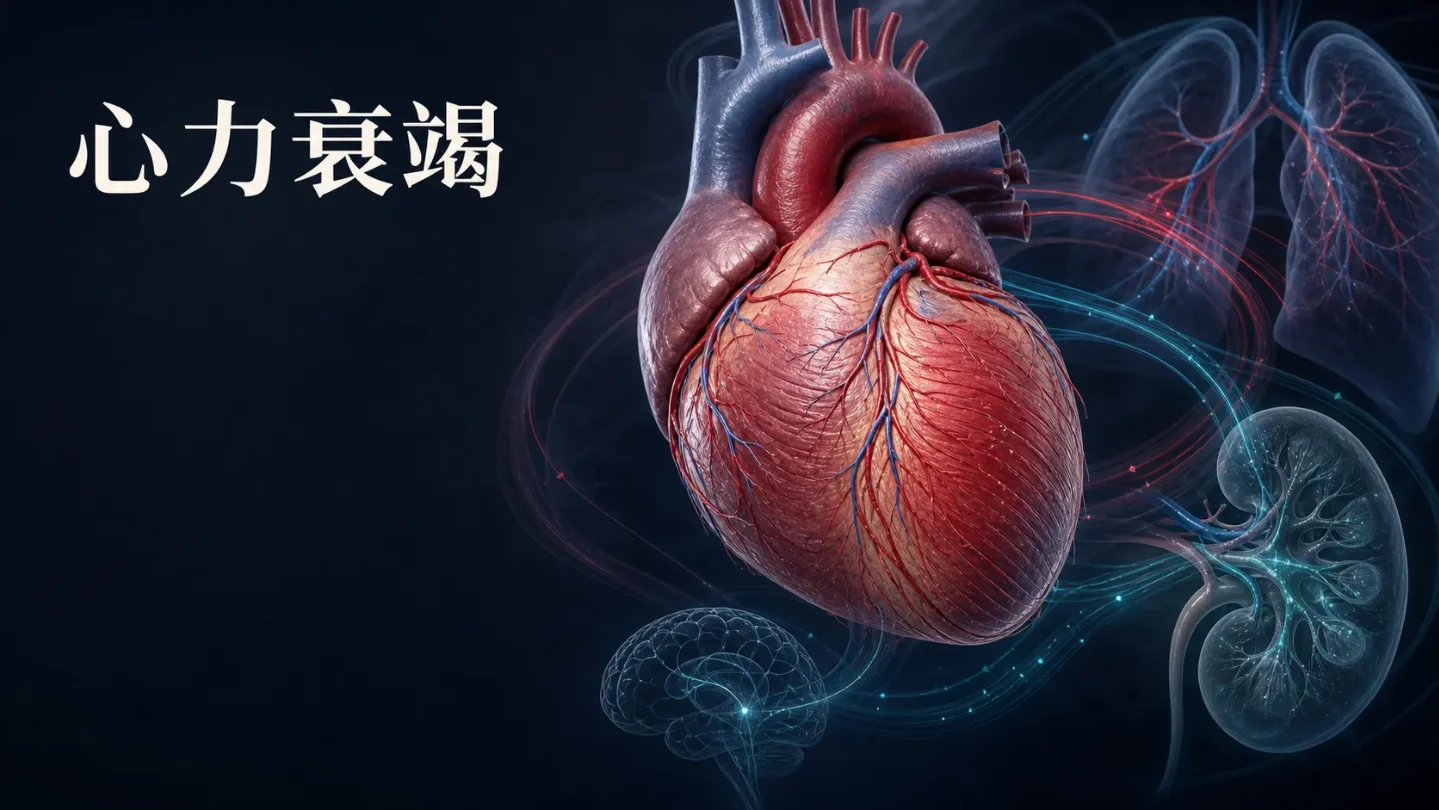 心力衰竭:心脏泵血不足,如何一步步变成全身风险