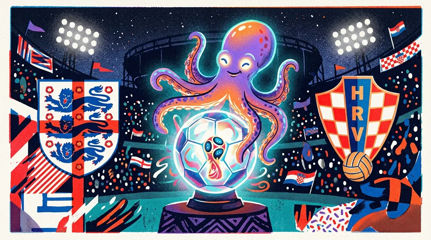 ๐ AI Paul Predicts: England vs Croatia โ World Cup 2026 Oracle Brief #19