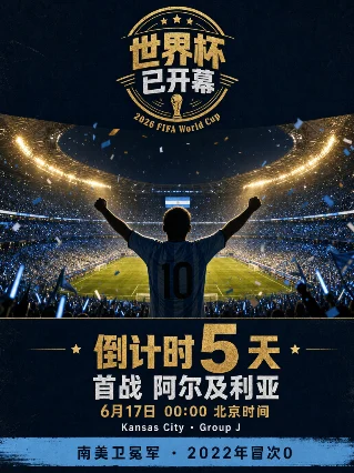 世界杯开幕！倒计时5天——塞内西补位，首战阿尔及利亚全解析