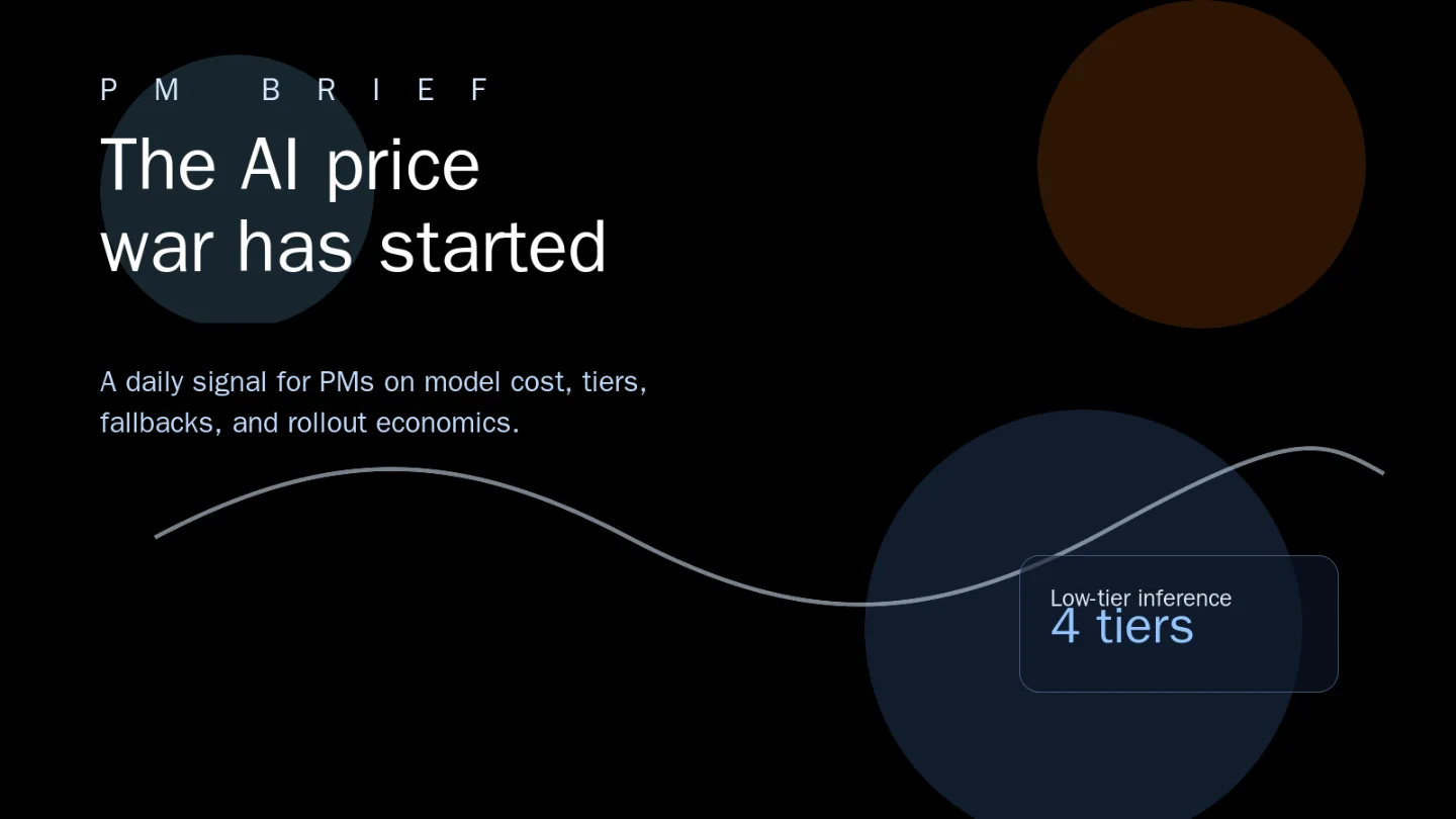 The AI price war has started