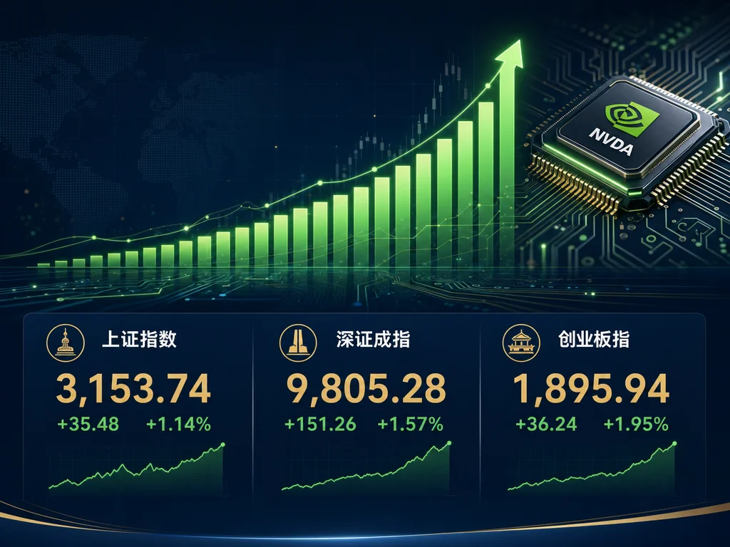 炒股小白每日实战日报·第011期丨科创50单日涨3.8%,英伟达今晚财报会点燃A股吗?