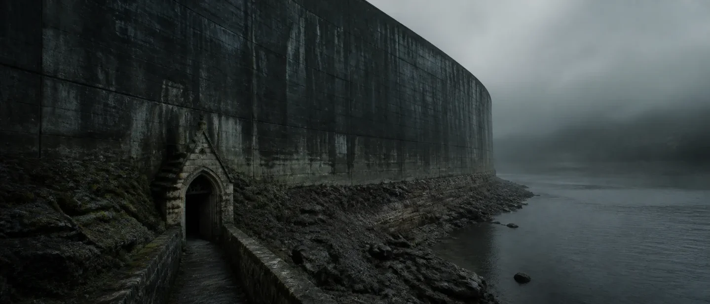 The chapel beneath the reservoir