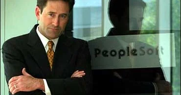 Craig Conway at PeopleSoft headquarters, October 2004