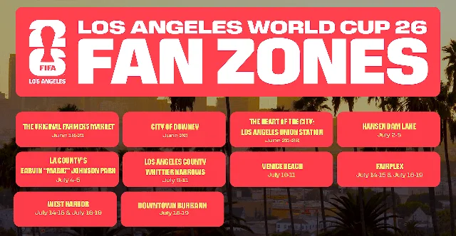 Los Angeles World Cup fan zone preview graphic