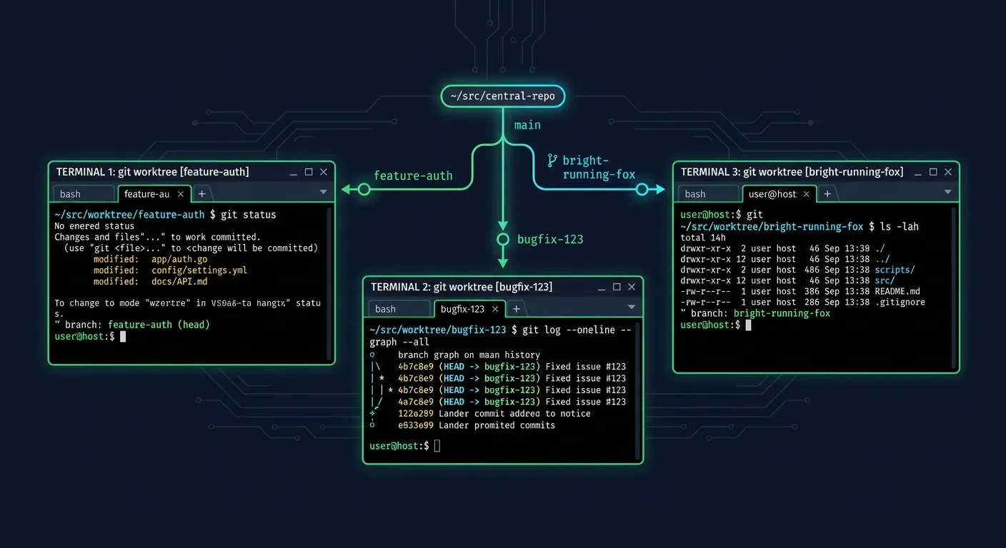 Claude Code SDK #21:Worktrees 全解——--worktree 标志 × .worktreeinclude × 子 Agent 隔离,让多任务并行不再踩脚